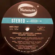 LP - Telemann / Stölzel / Manfredini / Corelli / Mozart - Concerti For 1, 2, 3, And 6 Trumpets (Scherchen)