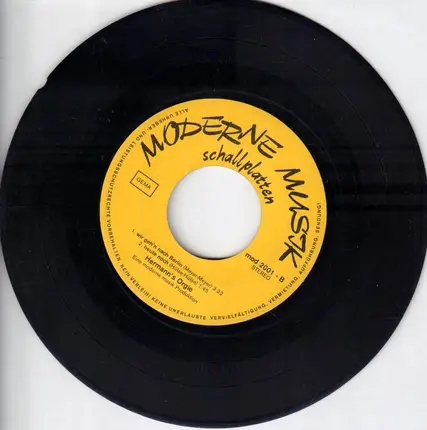 Hermann's Orgie - Moderne Musik