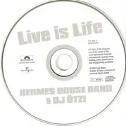 CD Single - Hermes House Band & Dj Ötzi - Live Is Life