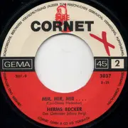 7inch Vinyl Single - Herms Becker - Mein Hawaii / Mir, Mir, Mir....