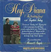 7inch Vinyl Single - Heroes And Angels - Hey Diana (The Wedding Song)