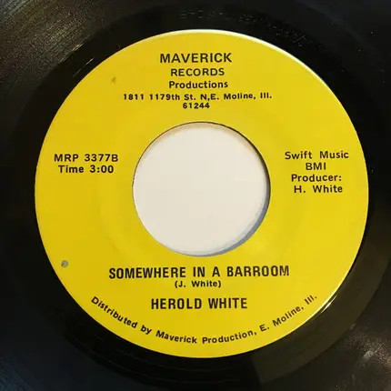 Herold White - Country In D.C. / Somewhere In A Barroom