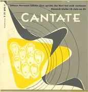 7inch Vinyl Single - Hessische Kantorei , Helga Köhler , Philipp Reich , Johann Hermann Schein - Zion Spricht: Der Herr Hat Mich Verlassen / Dennoch Bleibe Ich Stets An Dir