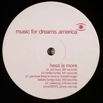 Hess Is More - Yes Boss
