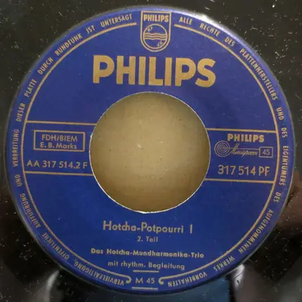 Het Hotcha Trio - Hotcha-Potpourri I