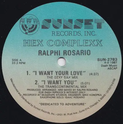 Hex Complexx - I Want You