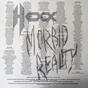 LP - Hexx - Morbid Reality - Transparent Red Vinyl, Insert