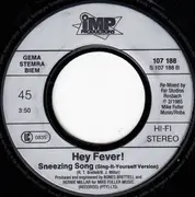 7inch Vinyl Single - Hey Fever! - The Sneezing Song