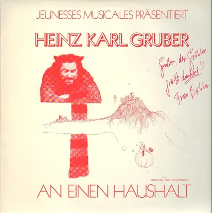 Heinz Karl Gruber, HK Gruber - An Einen Haushalt