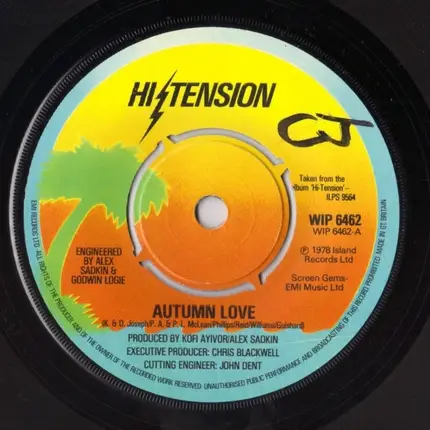 Hi-Tension - Autumn Love / Unspoken