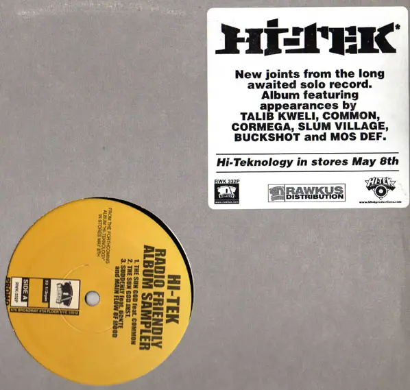 Hi-Tek Radio Friendly Album Sampler - Hi-Tek | 12'' | Recordsale