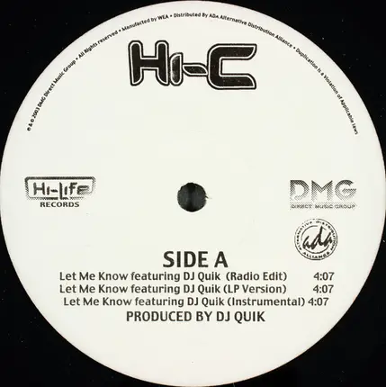 hi-c - let me know