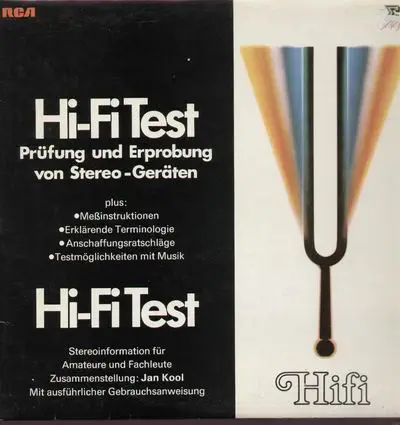 Hi-Fi Test - Prüfung und Erprobung von Stereo Geräten