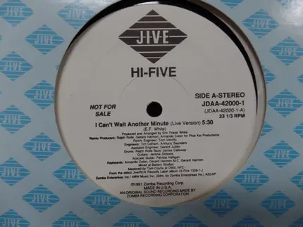 Hi-Five - I Can't Wait Another Minute (Live Version)