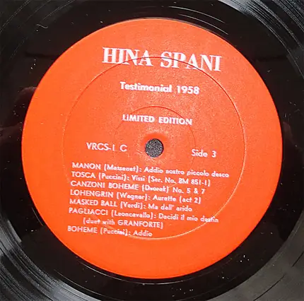 Hina Spani - Hina Spani Soprano