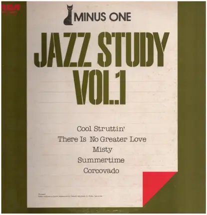 Hideo Ichikawa / Seiichi Nakamura / Takashi Mizuhashi / Hideo Sekine - Jazz Study Vol. 1