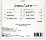 CD - H. Praetorius - Vesper for St. Michaels Day