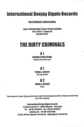 Hieroglyphic Being / Traxx - The Dirty Criminals