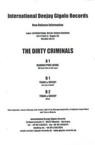 Hieroglyphic Being - The Dirty Criminals