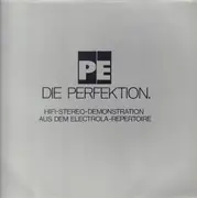 LP - HiFI Stereo Demonstration - Die Perfektion, Aus dem Electrola-Repertoire