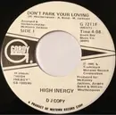 7inch Vinyl Single - High Inergy - Don't Park Your Loving