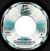 7inch Vinyl Single - High Inergy - Wrong Man, Right Touch