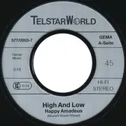 7inch Vinyl Single - High & Low - Happy Amadeus