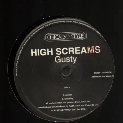 High Screams - Gusty
