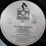 LP - High Performance - All Things Considered