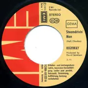 7inch Vinyl Single - Highway - Steamdrivin' Man