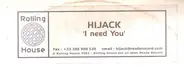 Hijack - I Need You