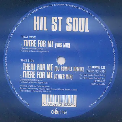 Hil St Soul - There For Me