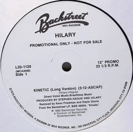 Hilary - Kinetic
