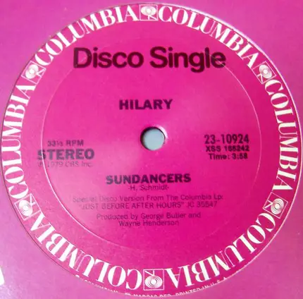 Hilary Schmidt - Do It / Sundancers