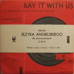 Hilda Andrews Przy Współpracy Jan Rusiecki , Jani - Say It With Us (An Advanced Course Of Spoken English)