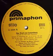 LP - Hilde Brauner , Friedl Loor , Kurt Equiluz , Karl Terkal - Der Graf Von Luxemburg