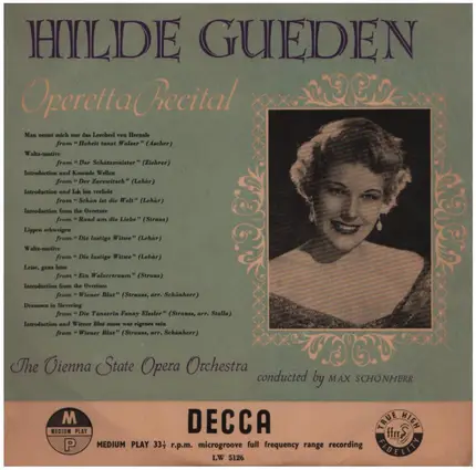Hilde Gueden - Operetta Recital