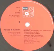 LP - Hilde Nocker - Klicks & Klacks (Lustige Musikalische Kinderstunde)