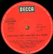 LP - Hildegard Knef - The Lady is a Tramp