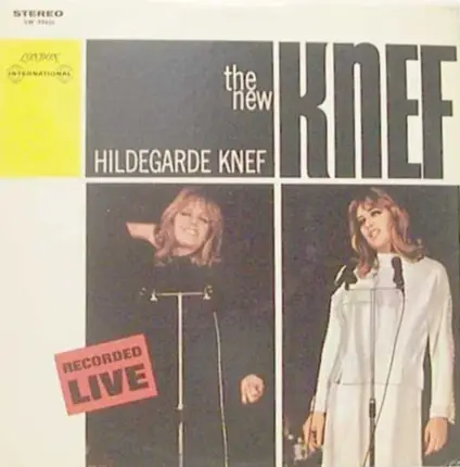 Hildegard Knef - The New Knef - Recorded Live