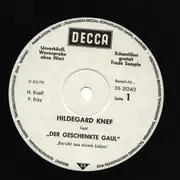 Double LP - Hildegard Knef - Der Geschenkte Gaul