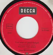 7inch Vinyl Single - Hildegard Knef - Für Mich Soll's Rote Rosen Regnen