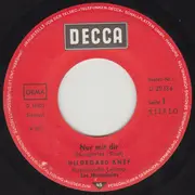 7inch Vinyl Single - Hildegard Knef - Nur Mit Dir
