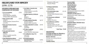 CD - Hildegard Von Bingen - Sequentia - Canticles Of Ecstasy