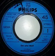 7'' - Hildegard Knef - Der Alte Wolf