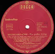 10'' - Hildegard Knef - Ihre Großen Erfolge