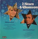 LP - Hildegard Knef, Jean-Claude Pascal - 2 Stars x 6 Chansons