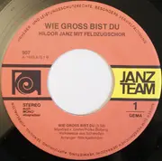 7inch Vinyl Single - Hildor Janz Mit Feldzugschor - Wie Gross Bist Du