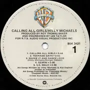 LP - Hilly Michaels - Calling All Girls