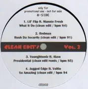 12inch Vinyl Single - Hip Hop Sampler - Clean Edits Vol. 2